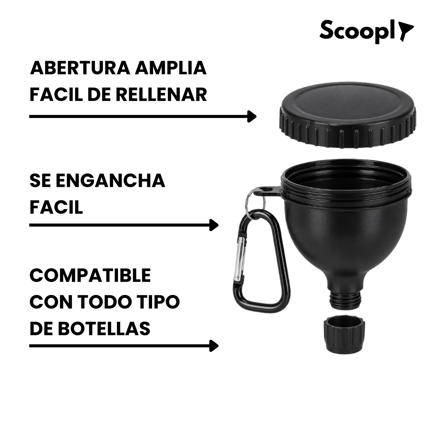 Mini Embudo Portátil